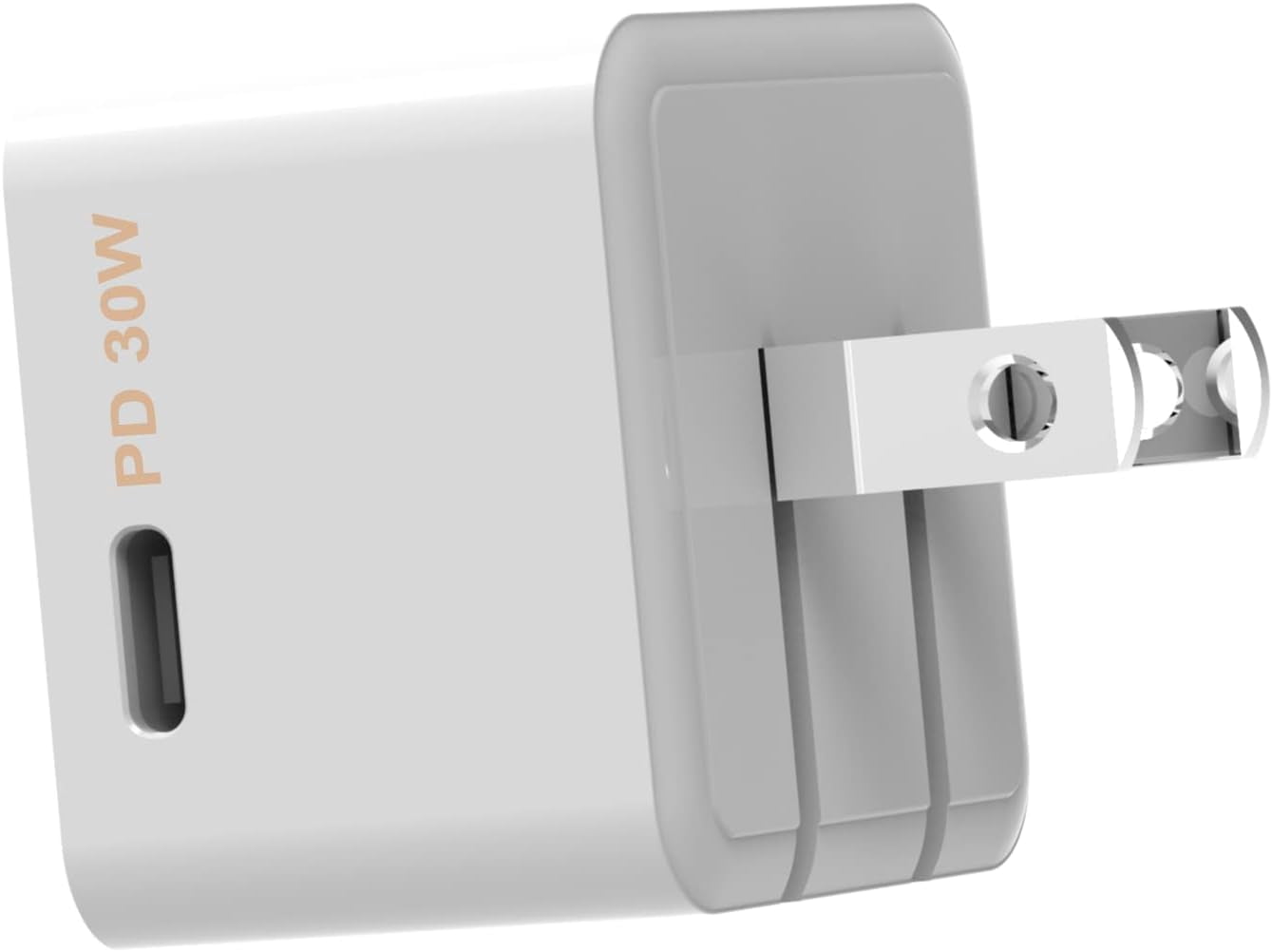 USB-C 30W PD Power Adapter, PortoUno, Fast Wall Charger, Compact ...