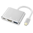 thumbnail image 1 of USB-C to 4K HDMI Adapter for Samsung Galaxy Z Fold5/Fold4/Flip5/Flip4 Phones - PD Port HDTV Adapter Charger Port TV Video Hub TYPE-C Projector Converter, 1 of 7
