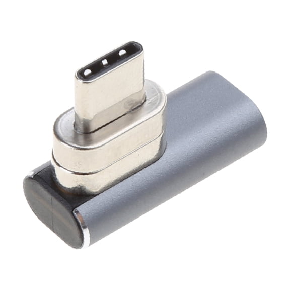 USB C 90 Degree Adapter 24 Pins PD 100W Connector Type C Cable Data Transfer 4K 60Hz Video Output