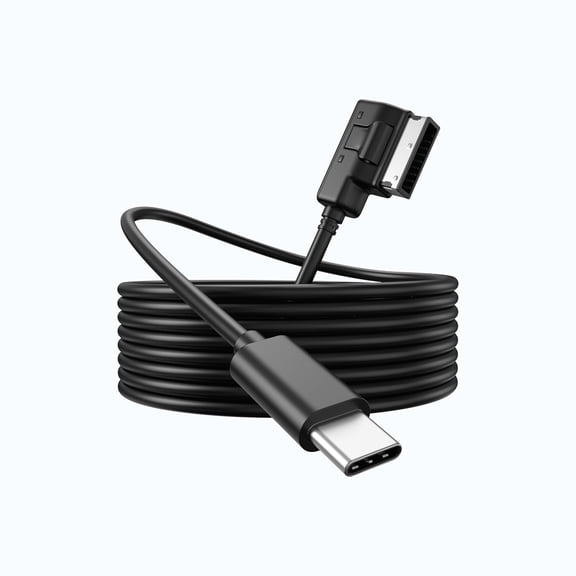 USB-C to AMI MMI Aux Cable for iPhone 17/16/15 and Other Type C Devices Compatible with VW and Audi A3 A4 A5 A6 A7 A8 S4 S6 S8 Q5 Q7 R8 TT 2011-2016. 3.3FT auxiliary audio cable