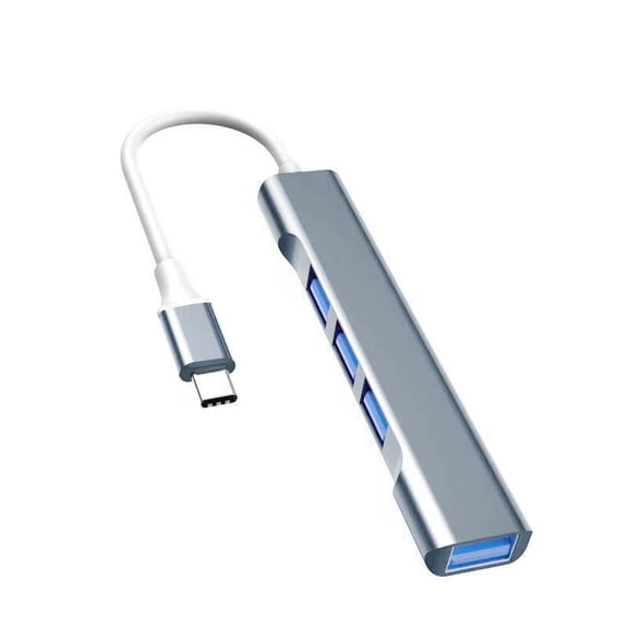 USB C Adapter 4 in 1 USB C/USB Adapter Docking Station with 3xUSB2.0+1xUSB3.0 Adapter Laptops Dock for Laptop