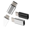 thumbnail image 1 of USB C Male to Micro USB Female charger Adapter(3Pack)Type C Connector Charging Cable Converter for iPhone 15 16 Pro Max for Apple for iPad Cellphone Charge Compatible for Samsung S25 S24 S23 Android, 1 of 7