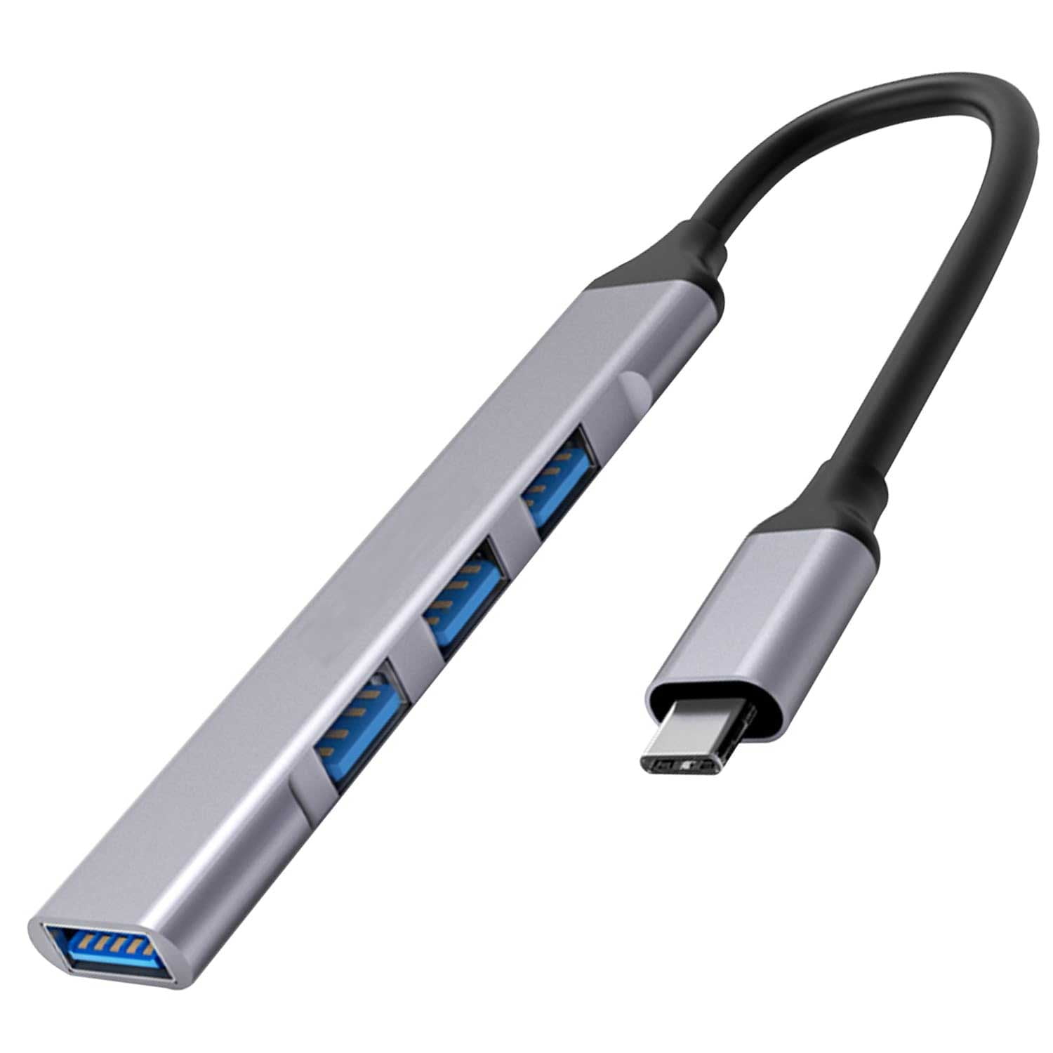 USB-C Adapter Compatible With Motorola Moto G Power 5G (2020,2021,2022,2023,2024,2025,2026) - 4-in-1 Hub USB-A USB Splitter