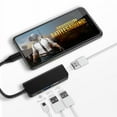 thumbnail image 1 of USB C Hub to HDMI Adapter 4 in 1 Type C to HDMI 4K Multiport Hub with 2 USB 3.0 Port and USB C Charging Port for MacBook, Chromebook Pixel, Dell XPS, HP, More, 1 of 7