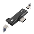 thumbnail image 1 of USB C Jack Headphone Charger Splitter(2 in 1)for iPhone 16 15 Pro Max Dual Type C Cable Aux Audio Fast Charging Cord Adapter for Apple for iPad Android Compatible for Samsung S25 Car Headset Dongle, 1 of 7