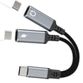 thumbnail image 1 of USB C Splitter Adapter Headphone for Iphone 17 16 15 Pro Charger Type C Cable Jack Audio Dongle Dual Charging Aux Cord to for Apple Fast Multi Port Car Headset for Ipad compatible for Samsung, 1 of 7