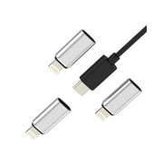 USB C Female to Lightning Male Charger Adapter3Packfor iPhone 14 13 12 11 Pro Max for Apple Type C Cable Converter Lighting Port Connector for iPad Data Transfer Charging Thunderbolt Android