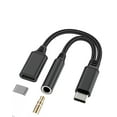 thumbnail image 1 of USB C to 3.5mm Headphone Aux Jack Adapter(2 in 1)for Apple Type C DAC Audio Charger Auxiliary Cable Splitter for iPhone 16 15 Pro Max Dongle for iPad Charging Cord Compatible for Samsung S25 S24 S23, 1 of 7