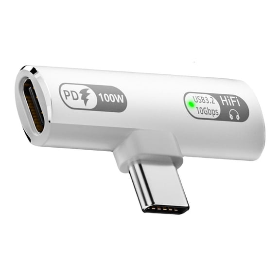 USB C Audios and PD100w Charging Adapter USB C Headphone&Charger Adapter