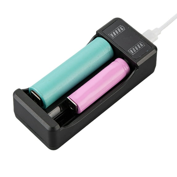 USB C Battery Charger For 18650 21700 Batteries Charging Box Compatibles Li Ion