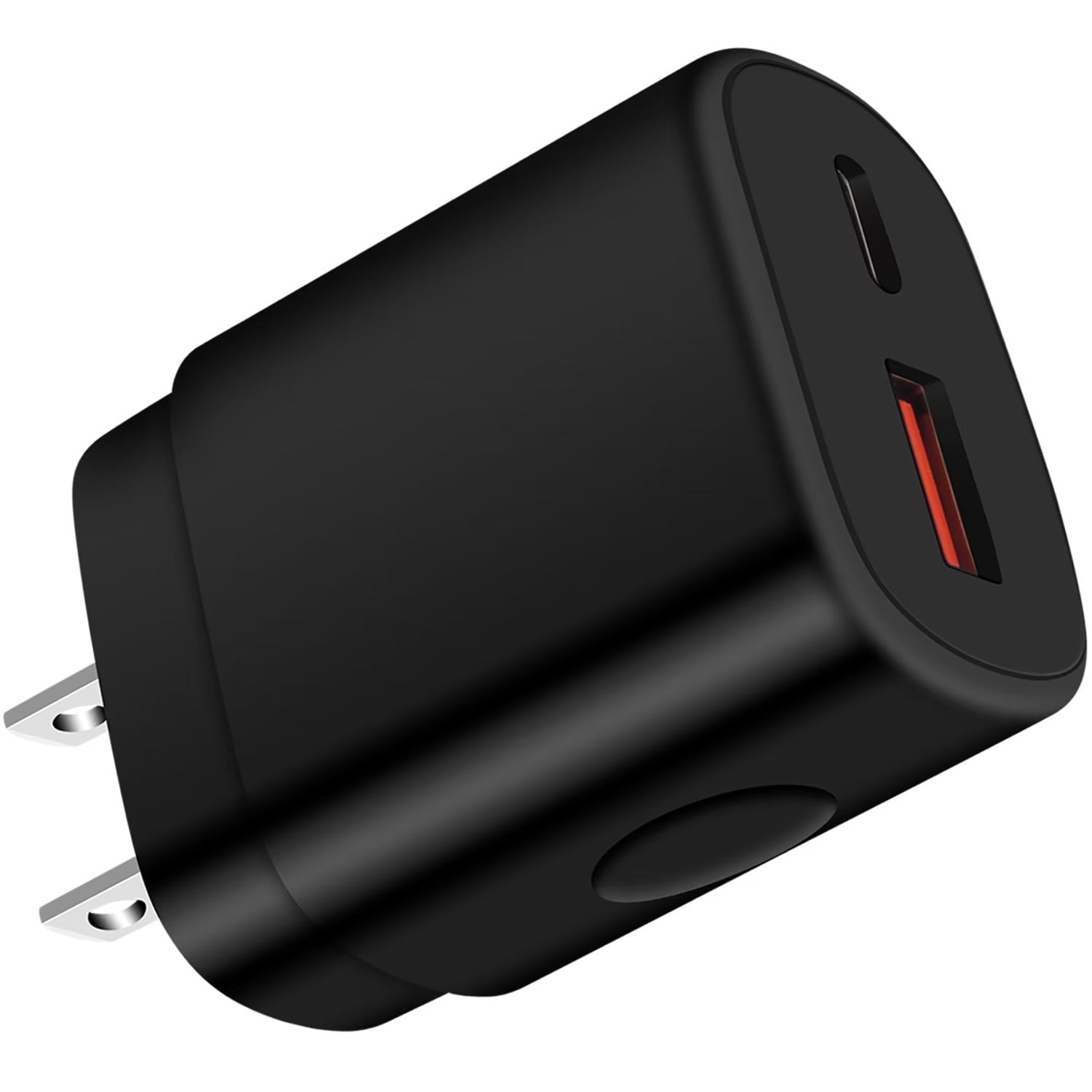 USB C Block,1Pack FiveBox USB C Charger Block 25W PD&QC Android Type C