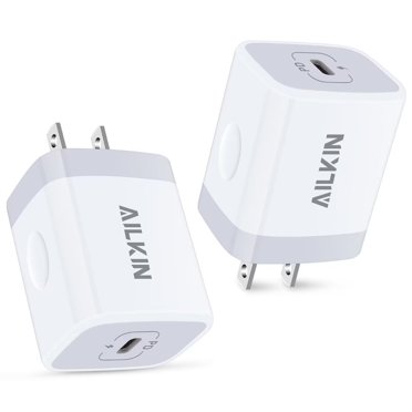 USB C Fast Charger Block,HopePow PD 20W USB C Block Adapter Plug Brick ...