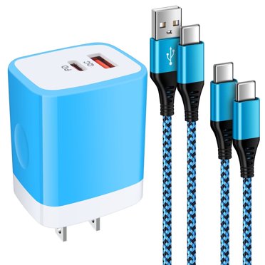 Mfi Certified 20w Fast Charger Iphone 16 15 Series Usb-c MFi Certified 20W Fast Charger For IPhone 16/15 - USB C Charger Block With 6FT Woven Cable Mfi Certified Iphone 16 Charger