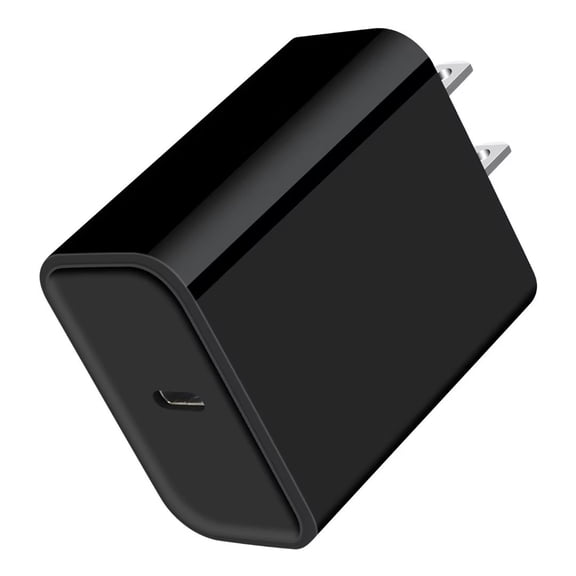 USB C Block,USB C Wall Charger Block,AILKIN PD 20W Type C Block Charger Fast Charging Charger Plug Power Adapter USB C Brick Cube For Android Fast Charger Block,Dark Black