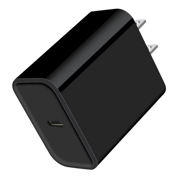 USB C Block,USB C Wall Charger Block,AILKIN PD 20W Type C Block Charger Fast Charging Charger Plug Power Adapter USB C Brick Cube For Android Fast Charger Block,Dark Black