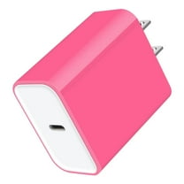 USB C Block,USB C Wall Charger Block,AILKIN PD 20W Type C Block Charger Fast Charging Charger Plug Power Adapter USB C Brick Cube For Android Fast Charger Block,Rose