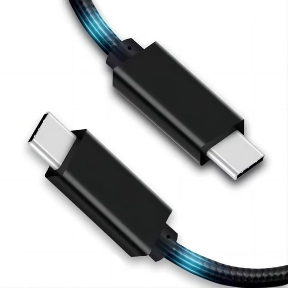 USB C to USB C Cable, 10 ft 100W/5A 10Gbps Data Transfer, 4K Video Output PD Fast Charging Cable Compatible with MacBook, iPad, Samsung Galaxy S20/S10, Hard Drives