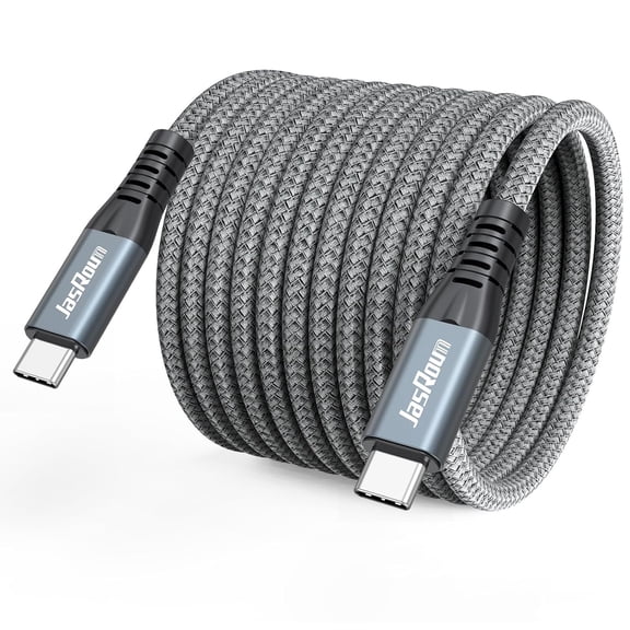 USB C Cable 15ft with USB3.2 Gen 2 Standard, 20Gbps High Speed Data Transfer & 240W Charging 4K@60Hz Video USB-C to Type Cord for Monitor Game Controller Hub Dock Laptop Phone Camera etc.
