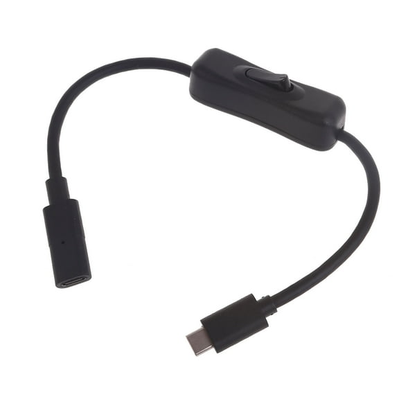 USB C Cable 20V 5A 100W to Type C Male Cable Power Adapter Power Cord with Switches for Phone