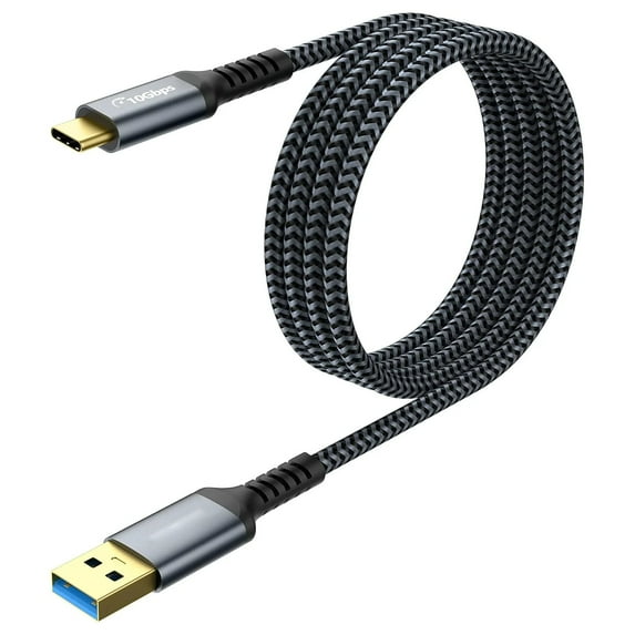 USB C Cable 3A USB 3.1 Gen 2 Fast Charging and Data Transfer USB C CarPlay Cable, Compatible with iPhone 15/15 Pro Max, Samsung T7, Galaxy S23 S22 Ultra Note 20, SSD