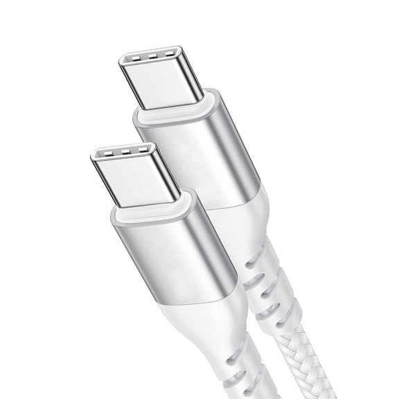 USB-C Cable 6ft Long for Samsung Galaxy A06/A16 5G/A26 5G/A36 5G/A56 5G - Fast Charge Power Cord (Type-C to Type-C) Wire Sync Braided