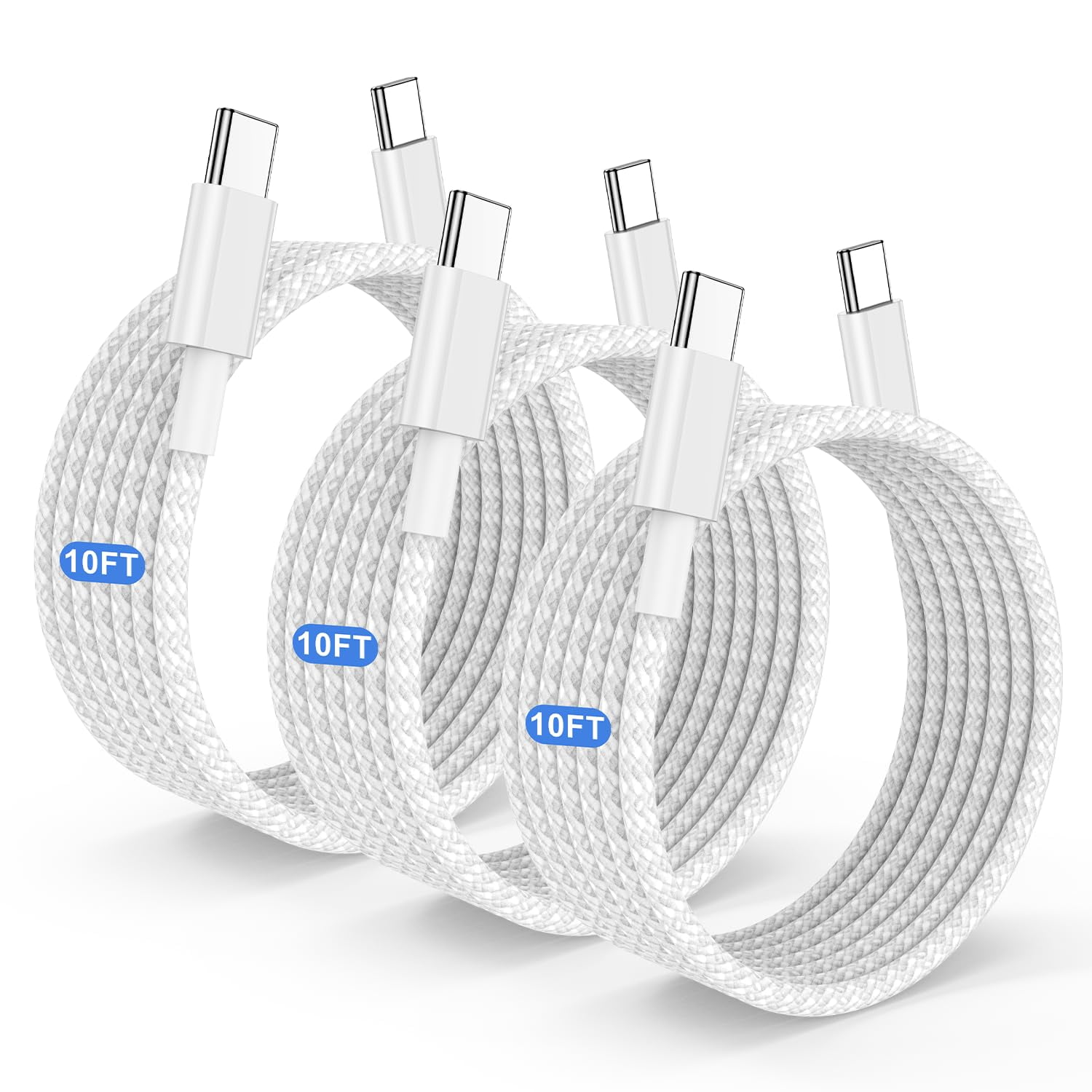  uni USB C to USB C Cable 15ft, Long USB Type C 100W Fast  Charging Nylon Braided Cable (5A 20V) Compatible with MacBook Pro 2022,  iPad Pro 2022, iPad Air 5