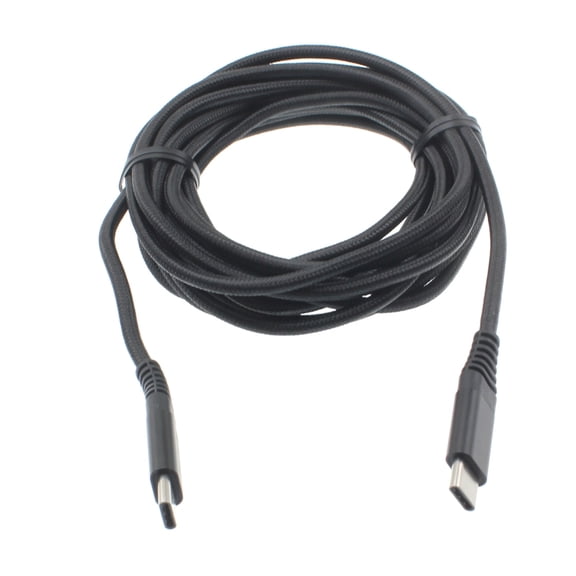 USB-C Cable For Verve Connect, ZMax 11 - 10ft Long Fast Charge Power Cord (Type-C to Type-C) Wire Sync Braided for Consumer Cellular Verve Connect, ZMax 11
