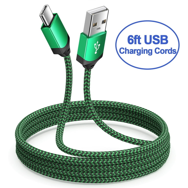 Charging Cables, iPhone, Android, and USB-C Charging Cords