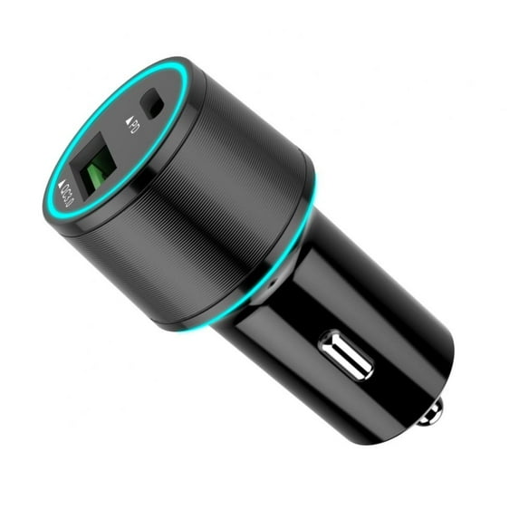 USB C Car Charger 20W Car Charger Adapter Premium Fast Dual 20W PD 3.0 Car Cigarette Lighter Compatible for iPhone 12/11/SE/XS/XR/8, Galaxy S20/S10, Tablets, iPad, Airpods Pro