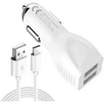 thumbnail image 1 of USB C Car Charger, 3.4A Fast Charging Car Adapter+3ft Type C Cable for Samsung Galaxy S23 S22 S21 S20 S10 Note 20 A10E A20 A50 A51 A01 A71 A11,LG Stylo 6/5/4 G7 V60 ThinQ Moto G8 G7 Google Pixel 4 3a, 1 of 7