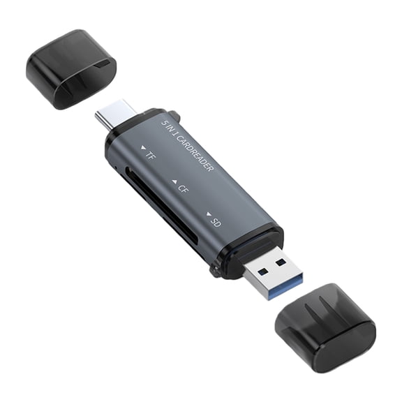 USB C Card Reader For Photographers Professional Supporting Multiple Cards Up To 1TB Capacity