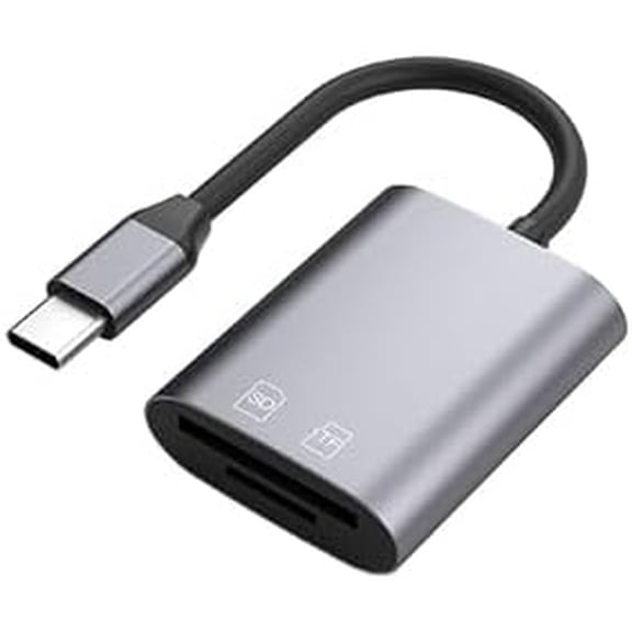 USB-C Card Reader Supports Lightning-Fast Reads with All Kinds of Cards,SD,Micro SD,SDXC,SDHC,UHS-II,and UHS-I Works Great iPhone 16/15 Pro Max,,laptops,Tablets,and Android Phones