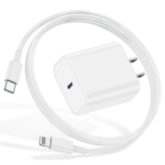 USB C Charger,20W Fast Charging Block with 6FT Cable Compatible with iPhone 14 13 12 11 Pro Max XR XS X,iPad Case