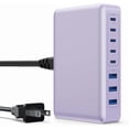 thumbnail image 1 of USB C Charger 300W USB C Charger Block 8-Ports GaN IV Fast Charging Station,PD 100W Laptop Charging Hub Wall Charge Adapter Compatible with MacBook/Air,DELL,Steam Desk,iPhone 16/15/14,Galaxy, 1 of 10