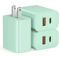 thumbnail image 1 of USB C Charger Block, for iphone Charger Block,USB Charger Block, 3-Pack for Compatible for iphone 15/Compatible for iphone 15 Pro/ iphone 15 Pro Max/iPhone14/13/12 Pro/iPad Pro/Samsung/Android Phone, 1 of 12