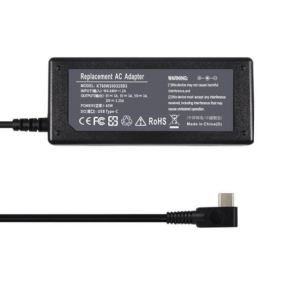 USB-C Charger Power Adapter Replacement for Acer Chromebook R13 11 11A G6 EE Convertible CB5-312T N16Q12 N17Q5