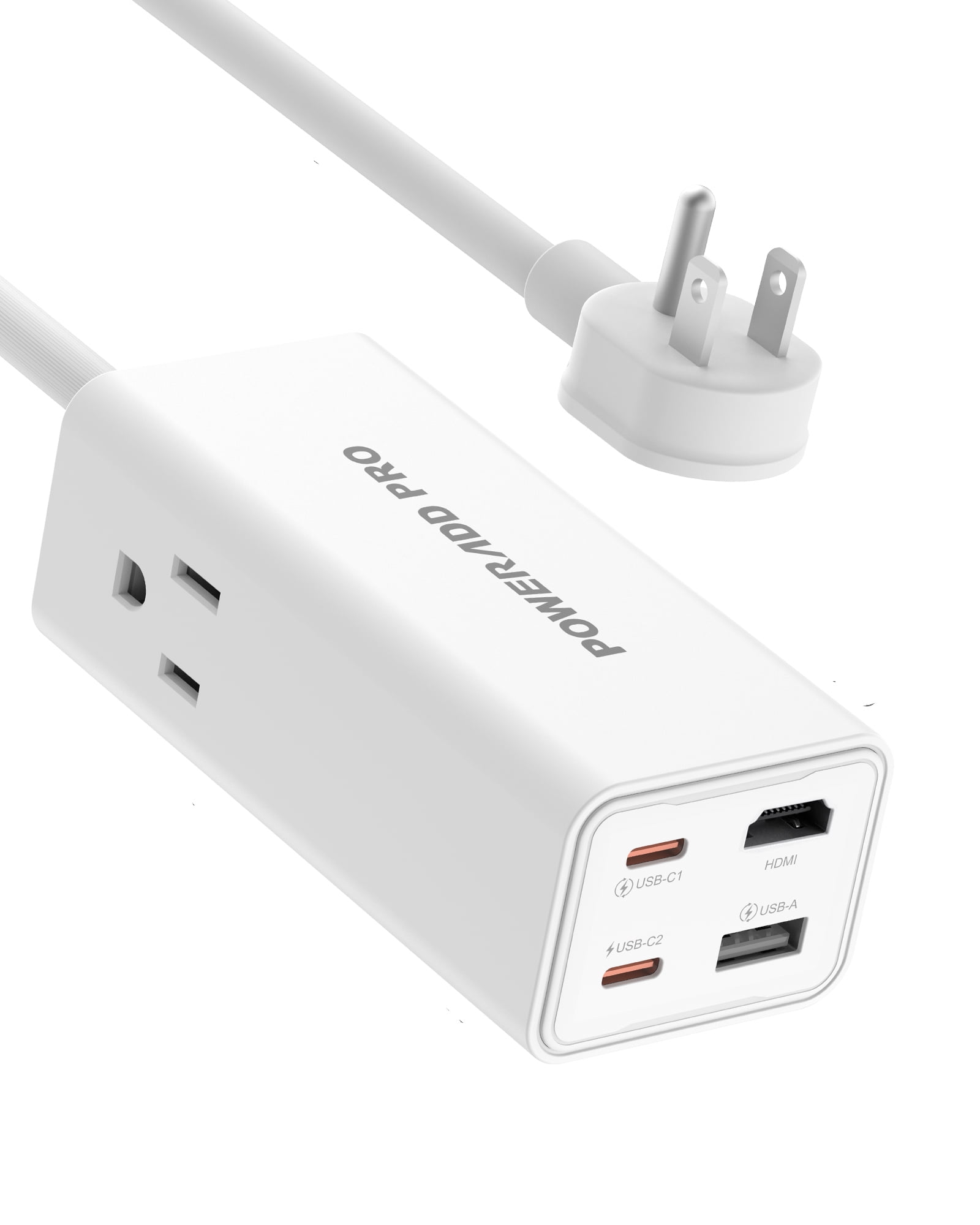 Chargeur 165W PD GaN 4 ports USB-C Space Gray