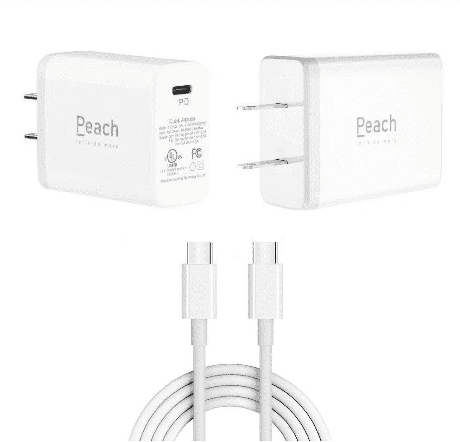 USB C Charger, [UL Listed] 30W Power Direct (PD) Fast Adaptive Wall