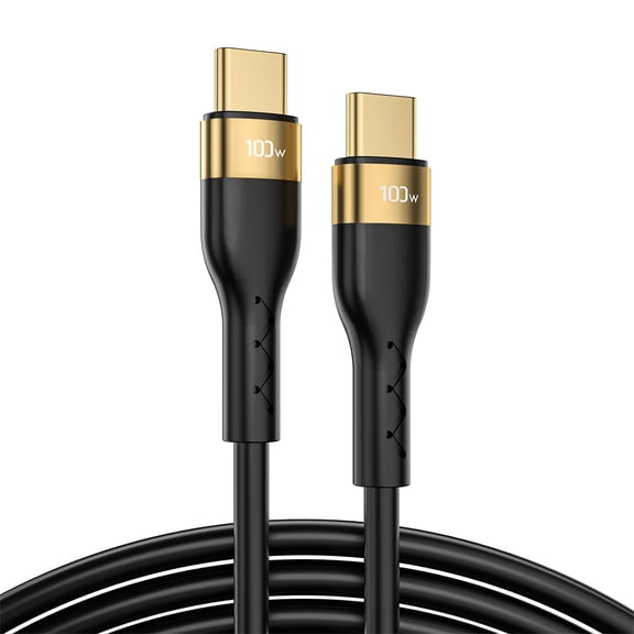 USB C Chargers Cable,1 Meter Long 100W Fast Charging Cable,Protect the Wire Core From Breakage,20000 Times Insertion and Removal,Suitable for Phone,Laptops, Tablets