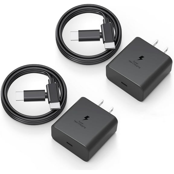 USB-C Chromebook Fast Wall Charger 45W for Samsung Chromebook 4/4+/Pro/Plus/Plus V2/Plus LTE, HP Chromebook X360 11 12 13 14 15 Series, Lenovo Chromebook 100e 300e 500e c330 c340 s345 s540 c740 c940