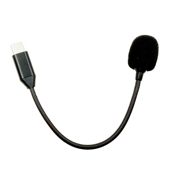 USB C Computer Microphone for Meetings with 360 Gooseneck for Podcasting External USB C Gaming Microphone for Laptop
