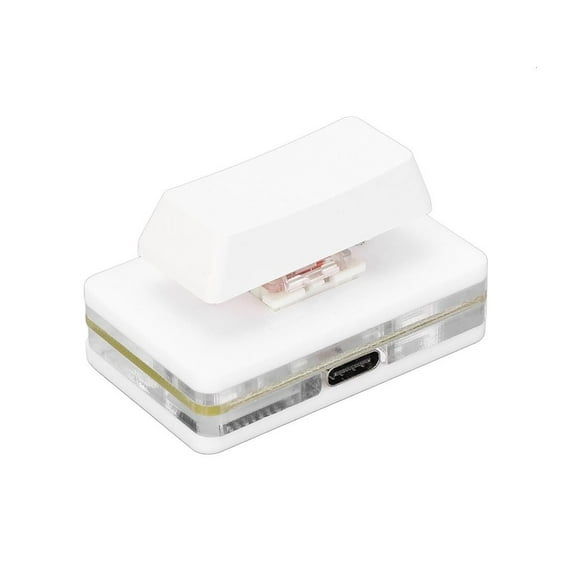 USB C Corded Single Key Mechanical Keyboard Hot Swappable Red Switching For Gaming