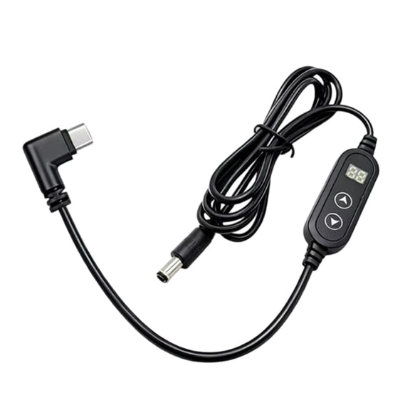 USB C DC5.5mm Power Supply 100W With 5V/12V/15V/19V/20V Multiple Output USB To Direct Power Cord For Laptops Electronics