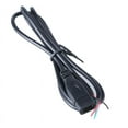 thumbnail image 1 of USB C Data Cable Type C Female Connector to 4Pin DIY Solderable Power Cord Extension Wire Line Support 5V3A Charging, 1 of 10