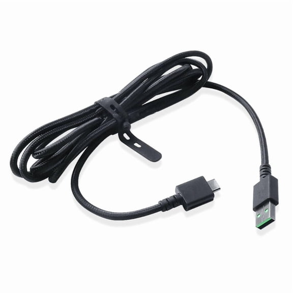 Durability Nylon USB Type C Cable For Deathtalker Huntsman Elites Gaming Keyboard, Quick Data Transfer & Charging