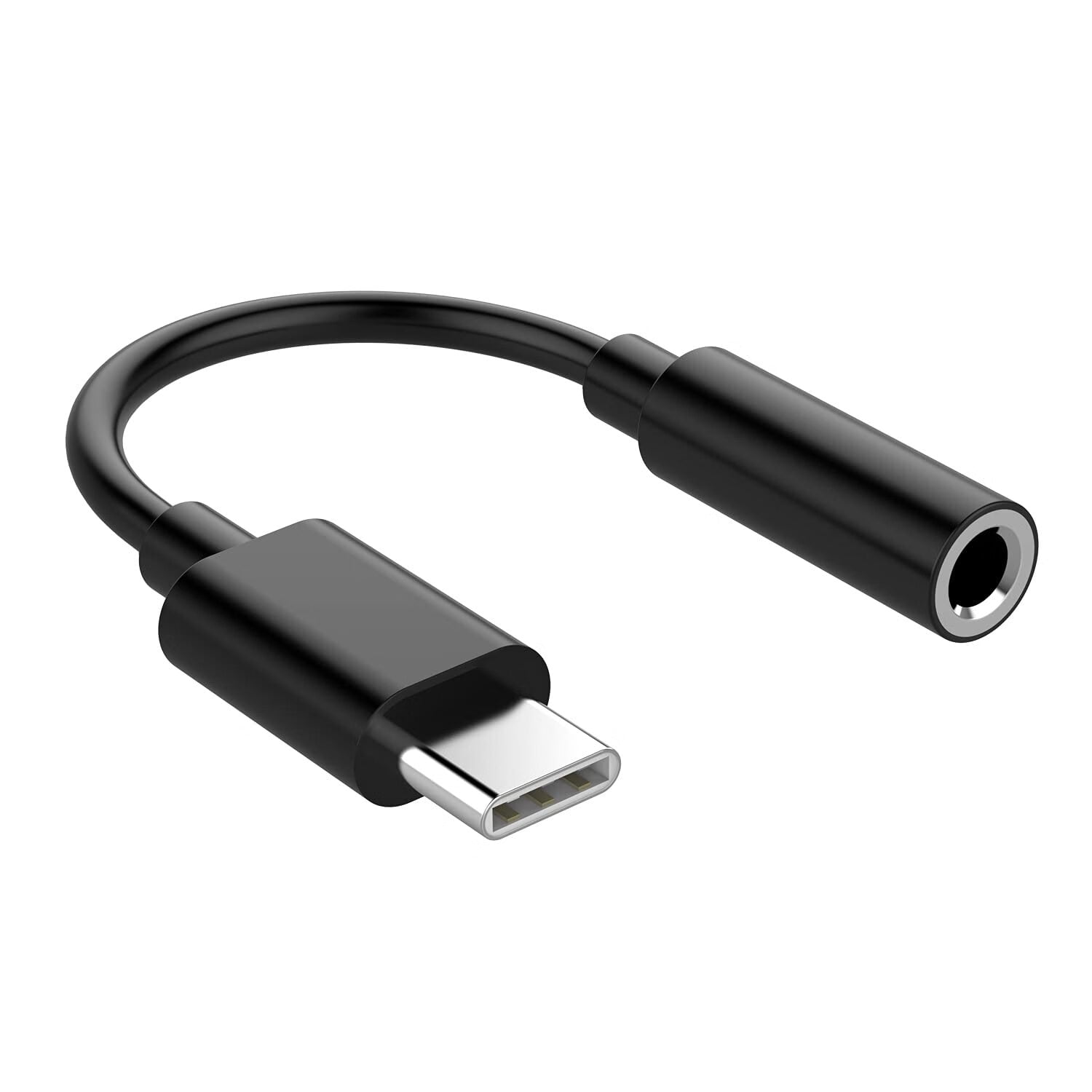  USB-C to 3.5mm Headphone Jack Adapter, Benfei USB Type-C to 3.5mm  Adapter Nylon Cable [DAC Hi-Res] Compatible with iPad Pro New 2018 2019,  Pixle 2/XL/3,HTC, Samsung S10/S8/S9/Note 8 - Black 
