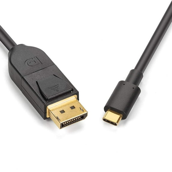 USB C to DisplayPort 8K 60Hz Cable, 4K 144Hz 120Hz 2K 240Hz, DP Alt Mode Over USB Type C, Thunderbolt 3 TBT3/USBC to DisplayPort 1.4 HBR3 Adapter,VESA Certified-1.5 Meters (4.92 feet)