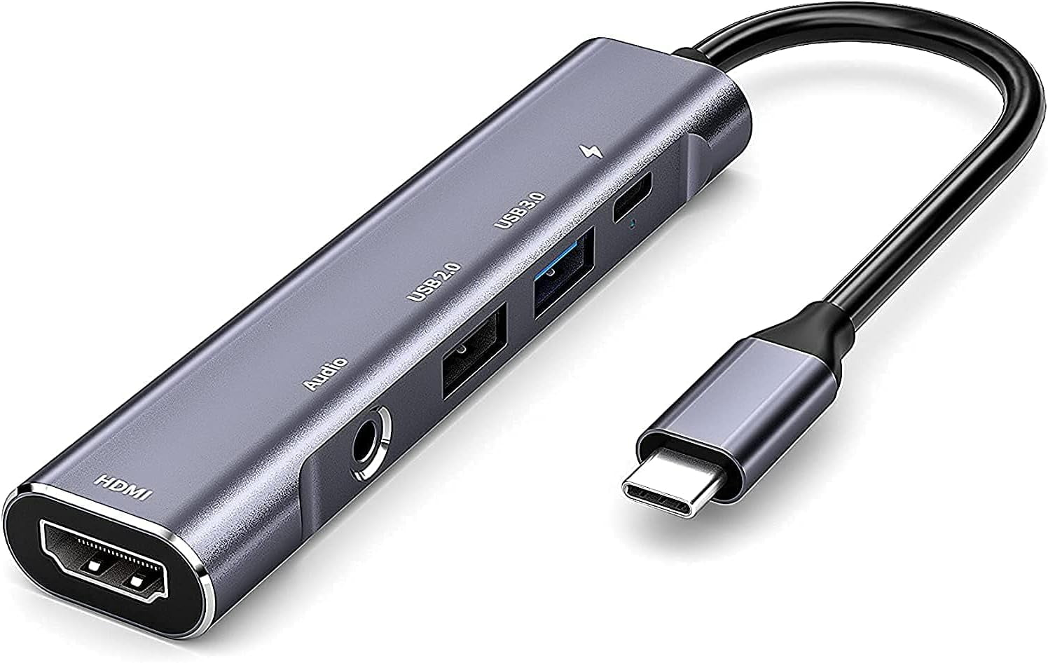 Steam Deck Dock IPad Pro USB C Hub, 4K 60Hz HDMI 7-in-1 Adapter