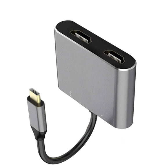 USB C Dock with Two 4K Display Support and Power Delivery Charging for Window Devices