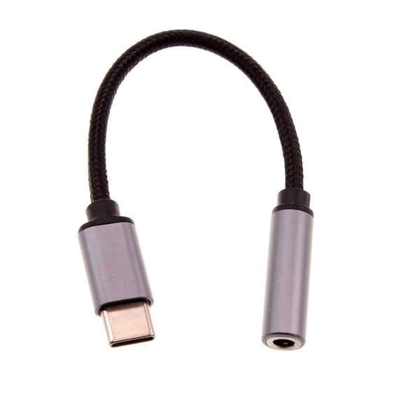 USB-C Earphone Adapter for OnePlus Pad 2/Pro/3 (2025) - Headphone Audio Jack Port Converter 3.5mm Female to USB-C Male Adaptor Mic Support